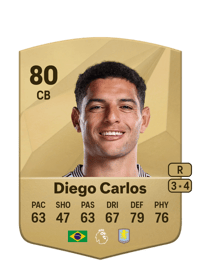 Diego Carlos Common 80 OVR