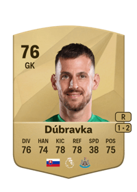 Martin Dúbravka Common 76 OVR