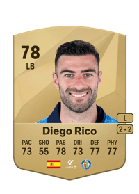 Diego Rico Common 78 OVR