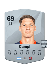 Gastón Campi Common 69 OVR