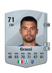 Alberto Grassi Common 71 OVR