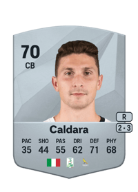 Mattia Caldara Common 70 OVR