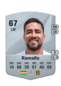 Rodrigo Ramallo Common 67 OVR