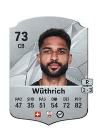 Gregory Wüthrich Rare 73 OVR