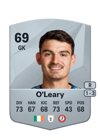 Max O'Leary Common 69 OVR