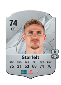 Carl Starfelt Rare 74 OVR