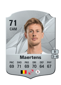 Mathieu Maertens Rare 71 OVR