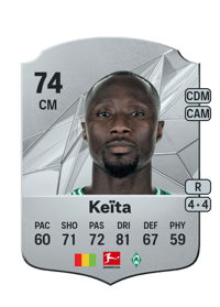 Naby Keïta Rare 74 OVR