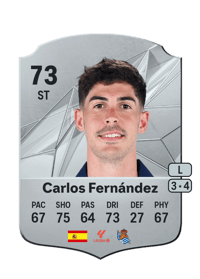Carlos Fernández Rare 73 OVR