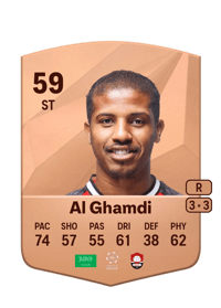 Raid Al Ghamdi Common 59 OVR