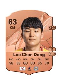 Lee Chan Dong Rare 63 OVR
