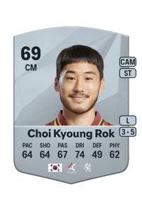 Choi Kyoung Rok Common 69 OVR