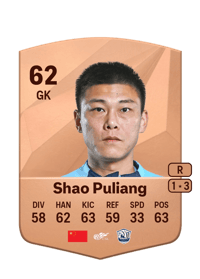 Shao Puliang Common 62 OVR