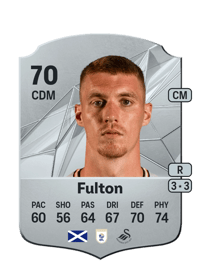 Jay Fulton Rare 70 OVR