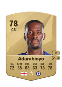 Tosin Adarabioyo Common 78 OVR