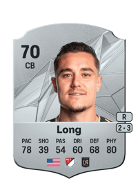 Aaron Long Rare 70 OVR