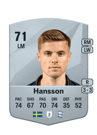 Emil Hansson Common 71 OVR