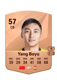 Yang Boyu Common 57 OVR