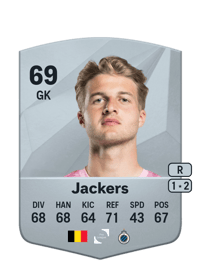 Nordin Jackers Common 69 OVR