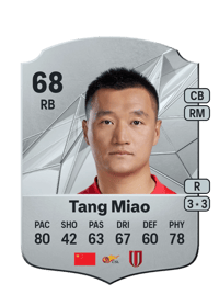 Tang Miao Rare 68 OVR