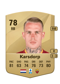 Rick Karsdorp Common 78 OVR