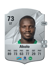 Chadrac Akolo Rare 73 OVR