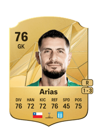 Gabriel Arias Rare 76 OVR