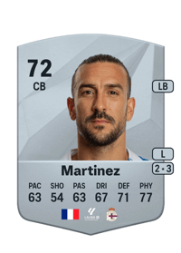 Pablo Martinez Common 72 OVR