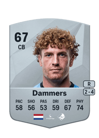 Wessel Dammers Common 67 OVR