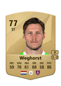 Wout Weghorst Common 77 OVR