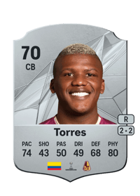 Marlon Torres Rare 70 OVR