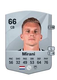 Damon Mirani Common 66 OVR