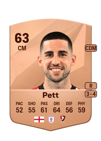 Tom Pett Common 63 OVR