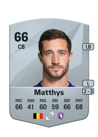Hervé Matthys Common 66 OVR