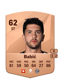 Boris Babić Common 62 OVR
