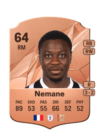 Aaron Nemane Rare 64 OVR