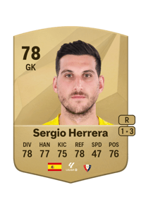 Sergio Herrera Common 78 OVR