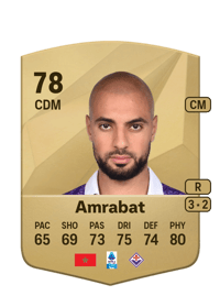 Sofyan Amrabat Common 78 OVR