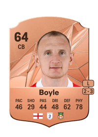 William Boyle Rare 64 OVR