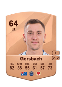 Alex Gersbach Common 64 OVR