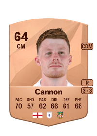 Andy Cannon Common 64 OVR