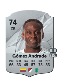 Yeimar Gómez Andrade Rare 74 OVR