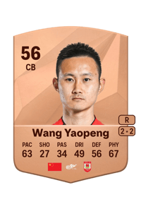 Wang Yaopeng Common 56 OVR