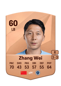 Zhang Wei Common 60 OVR