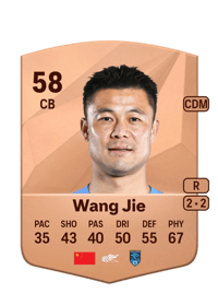Wang Jie Common 58 OVR