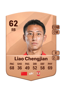 Liao Chengjian Common 62 OVR