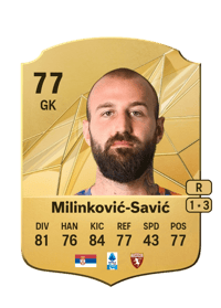 Vanja Milinković-Savić Rare 77 OVR