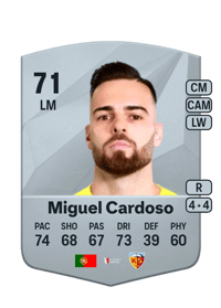 Miguel Cardoso Common 71 OVR