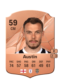 Sam Austin Rare 59 OVR