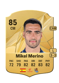 Mikel Merino Rare 85 OVR